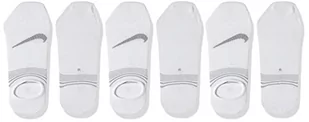 Nike Damskie 3PPK lekkie skarpety treningowe, białe/wilkowe szare, duże - Skarpetki damskie - miniaturka - grafika 1