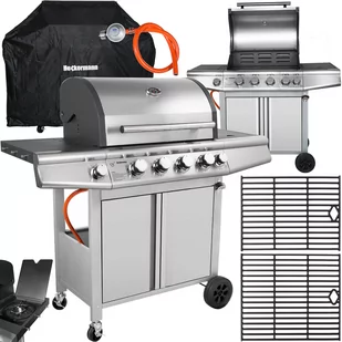 Grill gazowy Heckermnn AG-SR4D-1SS - Grille gazowe - miniaturka - grafika 1