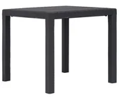 Stoły ogrodowe - Brązowy kwadratowy stolik ogrodowy M5-T42 - miniaturka - grafika 1