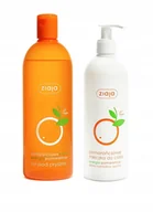 Zestawy kosmetyków damskich - ZIAJA ZESTAW: mleczko do ciała+żel myjący, POMARAŃCZA - miniaturka - grafika 1