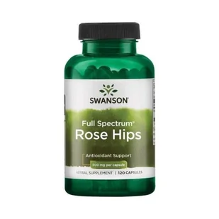 SWANSON Dzika róża 500 120 kapsułek SW1059 - Suplementy naturalne - miniaturka - grafika 1