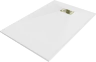 Brodziki prysznicowe - Mexen Hugo brodzik prostokątny SMC 110 x 90 cm, biały, maskownica złota - 42109011-G - miniaturka - grafika 1