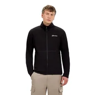 Kurtki męskie - Berghaus Męska kurtka polarowa Prism Micro Polartec Interactive, czarna, 4XL - miniaturka - grafika 1
