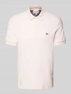Koszulka polo o kroju regular fit z detalem z logo - Koszulki męskie - miniaturka - grafika 1