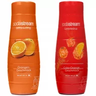 Syropy i koncentraty owocowe - Syrop do SodaStream Classics Pomarańcza 440ml, SodaStream Cola + Orange 440ml - miniaturka - grafika 1