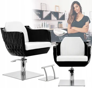 Fotel fryzjerski barberski hydrauliczny do salonu fryzjerskiego - Fotele fryzjerskie - miniaturka - grafika 1