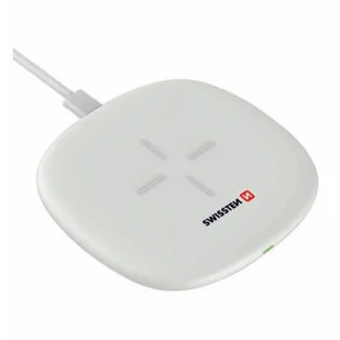 Swissten ŁADOWARKA BEZPRZEWODOWA 10 W Biały 22055501) - Ładowarki do telefonów - miniaturka - grafika 1