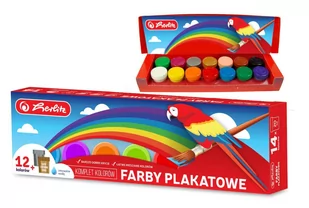 Herlitz Farba Plakat Premium Zlot/srebna - Przybory szkolne - miniaturka - grafika 2