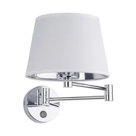 Lampy ścienne - GLORY CHROME KINKIET 1 PŁ - miniaturka - grafika 1