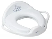 Nocniki - Tega Baby BABY Nakładka miękka na sedes KRÓLICZKI KR-020 biała 44596 - miniaturka - grafika 1