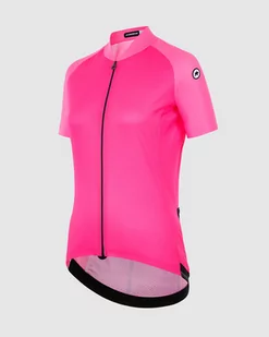 ASSOS Koszulka rowerowa damska UMA GT JERSEY C2 EVO fluo pink - Koszulki rowerowe - miniaturka - grafika 4