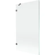Parawany nawannowe - Mexen Lunar parawan nawannowy 1-skrzydłowy 100 x 150 cm, transparent, gun metal - 897-100-000-95-00 - miniaturka - grafika 1