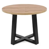 Stoły - Stół STL 90/2 Dąb Złoty Rozkładany - miniaturka - grafika 1