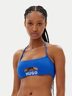 Stroje kąpielowe - HUGO Góra od bikini Dotti 50540224 Niebieski - miniaturka - grafika 1