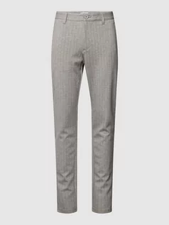Spodnie męskie - Spodnie do garnituru o kroju slim fit model ‘MARK’ - grafika 1