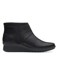 Półbuty damskie - Caddell Sloane [black synthetic] - rozmiar 37.5 - miniaturka - grafika 1