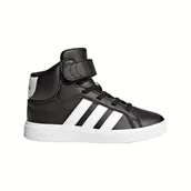 Buty dla dziewczynek - Buty dziecięce adidas Grand Court Czarne IE3863 28 - miniaturka - grafika 1