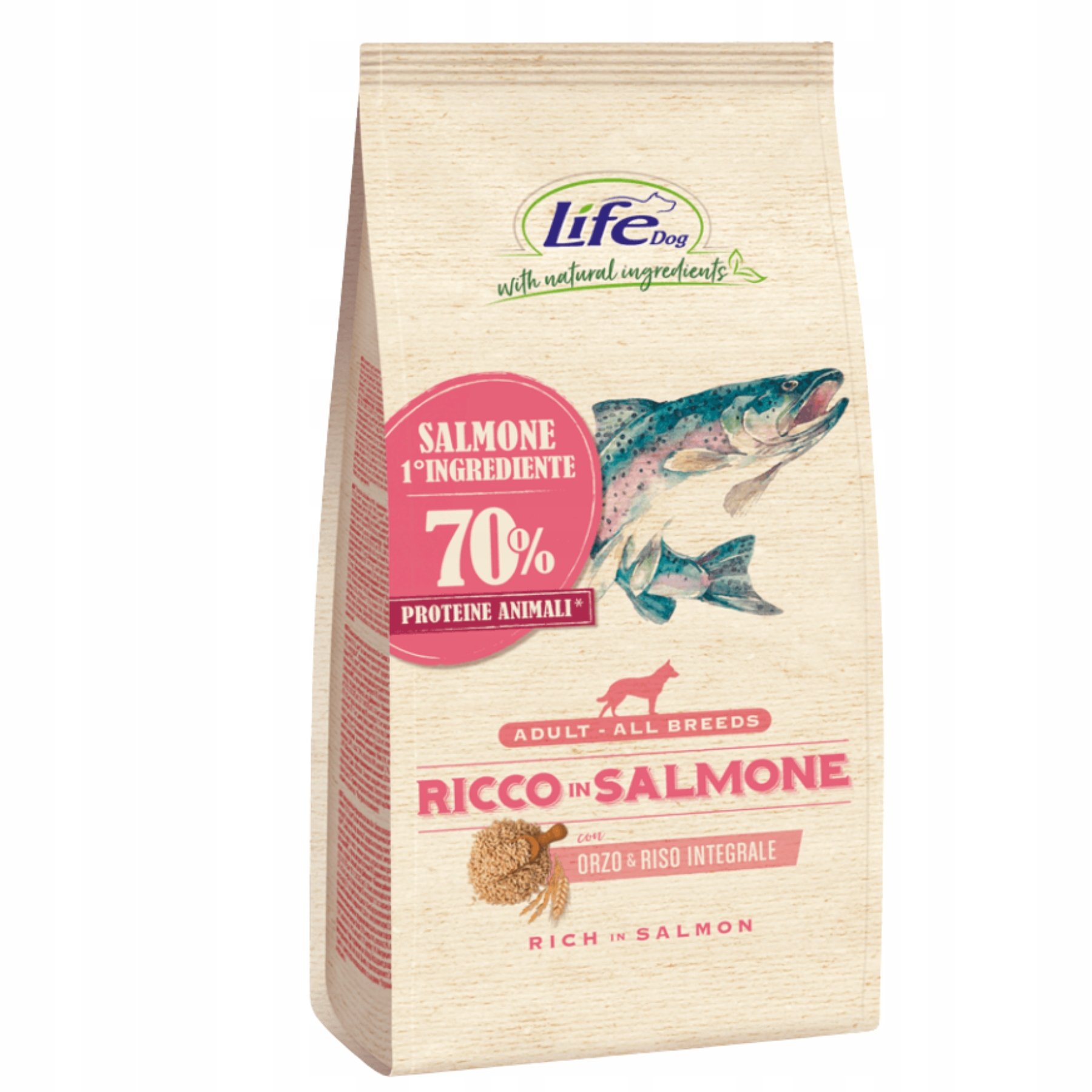 Life Dog Rich In Salmon 12Kg
