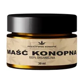 Balsamy i kremy do ciała - Pozytywne Konopie, maść konopna, 30 ml - miniaturka - grafika 1