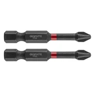Narzędzia warsztatowe - Topex Grupa sp. z o.o. S.K. Bity udarowe PH2x50mm 2szt. 56H519 - miniaturka - grafika 1