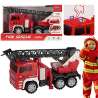Samochody i pojazdy dla dzieci - Auto Straż Pożarna, wóz strażaki dla dzieci 3+ MEGA CREATIVE - miniaturka - grafika 1