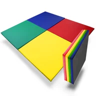 Maty piankowe - Mata piankowa kolorowa XXL dla dzieci miękka i bezpieczna do zabawy, klocki - miniaturka - grafika 1