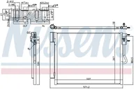 Akcesoria do klimatyzacji i ogrzewania - NISSENS Skraplacz klimatyzacja 940677 - miniaturka - grafika 1