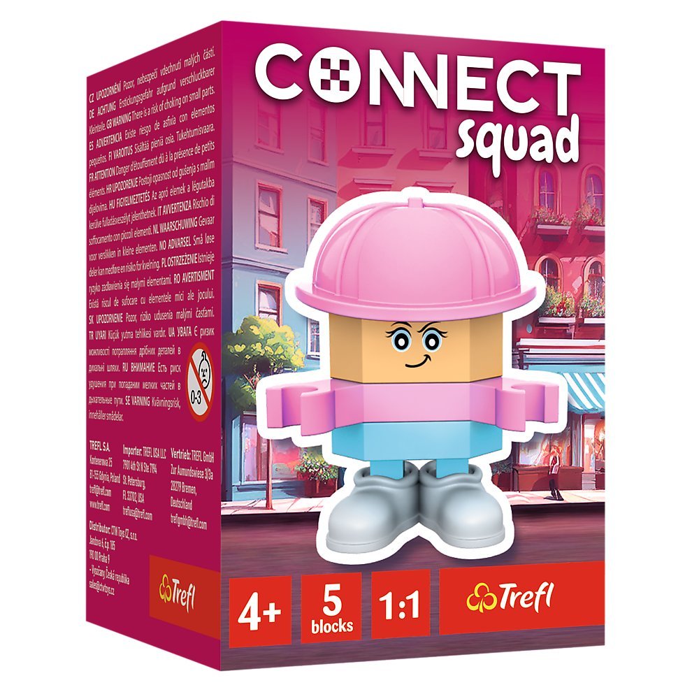 62028 Klocki Connect - SQUAD - figurki - IVY