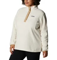 Kurtki i kamizelki sportowe damskie - Damski polar nieropinany bez kaptura COLUMBIA Benton Spring Half Snap Pullover - miniaturka - grafika 1