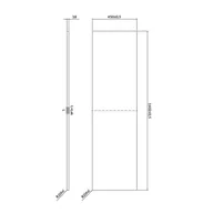 Inne meble do łazienki - Cersanit Larga Blat 160 cm niebieski S932-035 - odbiór osobisty: Kraków, Świebodzin - miniaturka - grafika 1