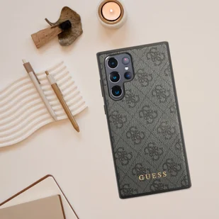 Guess GUHCS24SG4GFBR S24 S921 brązowy/brown hardcase 4G Metal Gold Logo - Etui i futerały do telefonów - miniaturka - grafika 13