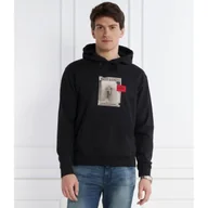 Bluzy męskie - HUGO Bluza Dreef | Regular Fit - miniaturka - grafika 1