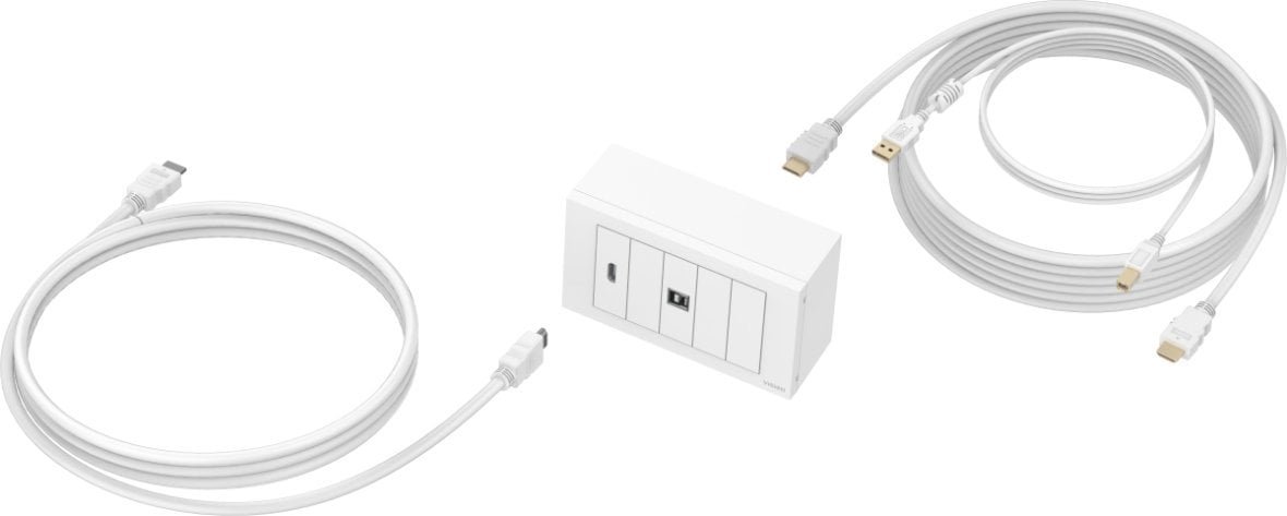 Vision Techconnect Modulares AV-Panel mit Kabeln - LEBENSLANGE GARANTIE