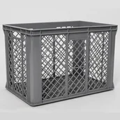 Pojemniki przemysłowe - B2B Partner Skrzynka plastikowa z otworami, 600x400x410 mm 94.15.011 - miniaturka - grafika 1