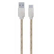 Kable USB - WG Kabel USB/USB-C konopný 2m 9970 - miniaturka - grafika 1