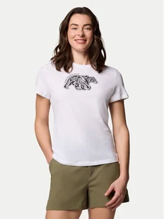 Columbia T-Shirt Ruby Springs 2120061 Biały Regular Fit - Koszulki i topy damskie - miniaturka - grafika 1
