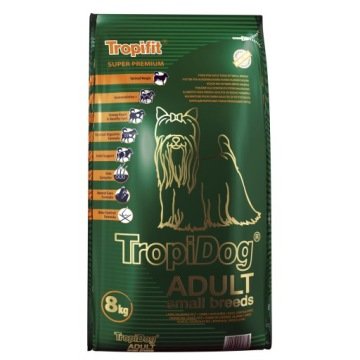 Tropidog Super Premium Adult Small Breeds Lamb&Salmon&Rice 8 kg