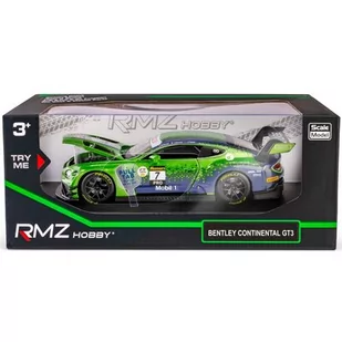 Samochód RMZ Hobby Bentley Continental GT3 2020 Liqui Moly Bathurst H-115 - Samochody i pojazdy dla dzieci - miniaturka - grafika 1