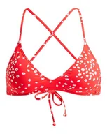Koszulki i topy damskie - Roxy Dwuczęściowy top PT BEACH CLASSICS ATHLETIC TRI Young Womens Red XL - miniaturka - grafika 1