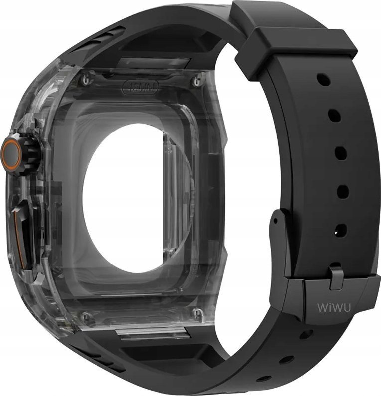 WiWU WiWU - Pasek do smartwatcha Wi-WB013 Rambo Watch Band 42/44/45mm - czarny