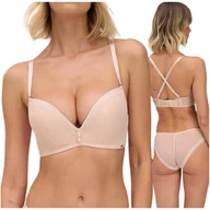 Biustonosze - Biustonosz Alles Nocturn 03 Super P-UP Beż - 65E - miniaturka - grafika 1