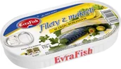 Koncentraty warzywne, przeciery - Evrafish Filet z makreli w oleju 170 g - miniaturka - grafika 1