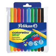 Przybory szkolne - Flamastry Colorella Star C302 Etui PP 10 kolorów - miniaturka - grafika 1
