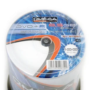 Omega FREESTYLE DVD+R 8.5GB 8x DOUBLE LAYER PRINT Szpula (40872) - Nośniki danych - miniaturka - grafika 2