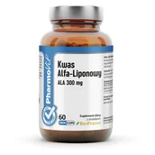 Suplementy naturalne - Pharmovit Kwas Alfa-Liponowy Ala 300 mg suplement diety 60 kaps. - suplement - miniaturka - grafika 1