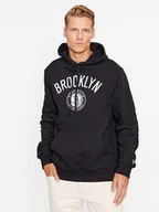 Bluzy męskie - New Era Bluza Nos Nba 60416760 Czarny Regular Fit - miniaturka - grafika 1
