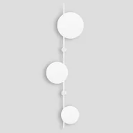 Lampy ścienne - Potrójny, biały kinkiet ścienny na żarówki G9 K-5325 z serii PERO - miniaturka - grafika 1