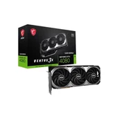 Karty graficzne - MSI GeForce RTX 4080 VENTUS 3X E OC 16GB GDDR6X - miniaturka - grafika 1
