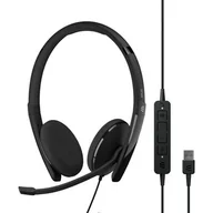 Słuchawki - Sennheiser EPOS ADAPT 160T USB II Czarne - miniaturka - grafika 1