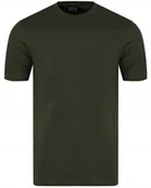 Koszulki męskie - Koszulka męska DIESEL - A18997-RPATI-5IX t-shirt bawełniany KHAKI - miniaturka - grafika 1